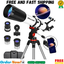 Astronomy Telescope for Adults Refractor 90mm Aperture 800mm Focal Length picture