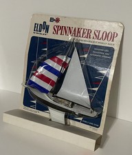 Vintage Eldon Spinnaker Sloop Toy Sailboat - NIB sealed on card - 1970s #508307 picture