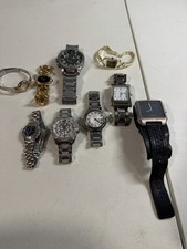 Watch Collection Of 9 Guess Fossil And More, Sold As Is picture