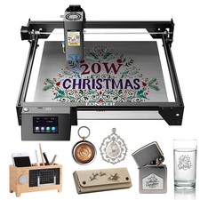 Longer 20W Laser Engraver, Color Engraver, 3.5" Touch Screen, DIY Machine picture