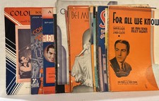 30 X Theater Play & Musical Sheet Music Songbooks Vintage 20s-30s picture