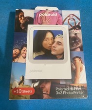Polaroid Hi-Print 3x3 Photo Printer includes 10 Sheets Brand New  picture