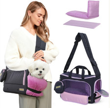 Pet Dog /Small Cat Carrier Comfort Bag Travel Case Hands Free Pet Carriers Bag picture