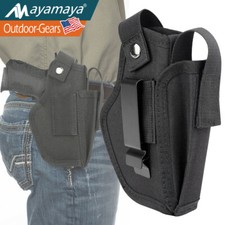 Universal IWB OWB Tactical Gun Holster with Mag Pouch Concealed Carry Pistol picture
