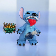 12" Cartoon Character Water Pipe Stitch Silicon Different Color Available  picture
