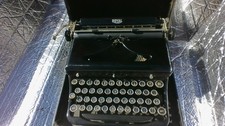 Royal Compact 12"x12"x6" Typewriter works excellent. picture