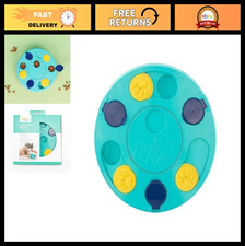 Interactive 3-in-1 Dog Puzzle Toy - Teal, Problem Solving Skills, Fun Activity picture