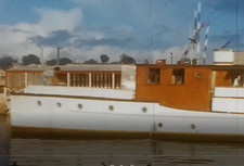 OLD MEXICO MEXICAN DEEP SEA FISHING TRIP VINTAGE 8MM HOME Movie Film Reel B870 picture