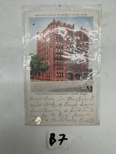 Hotel Metropole and Broadway Theatre Denver Colorado Postcard Posted 1909 picture