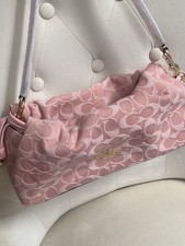 Coach Handbag Shoulder Bag Pink picture