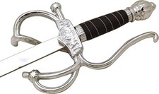 42" Spanish Medieval El Cid Rapier Sword with Scabbard picture