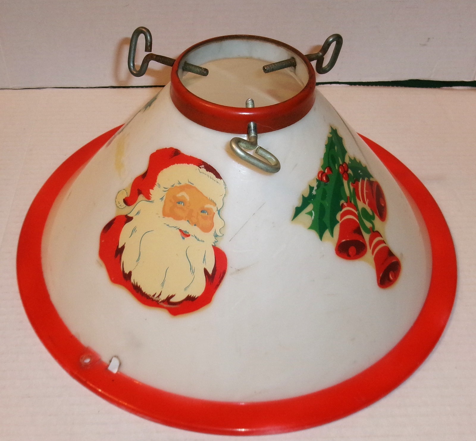 Vintage NOMA / GLOLITE Lighted Santa Christmas Tree Stand fr Vintage NOMA / GLOLITE Lighted Santa Christmas Tree Stand fr