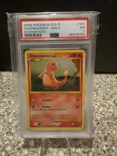 2008 Pokemon Diamond & Pearl Stormfront Holo #101 Charmander PSA 7 picture