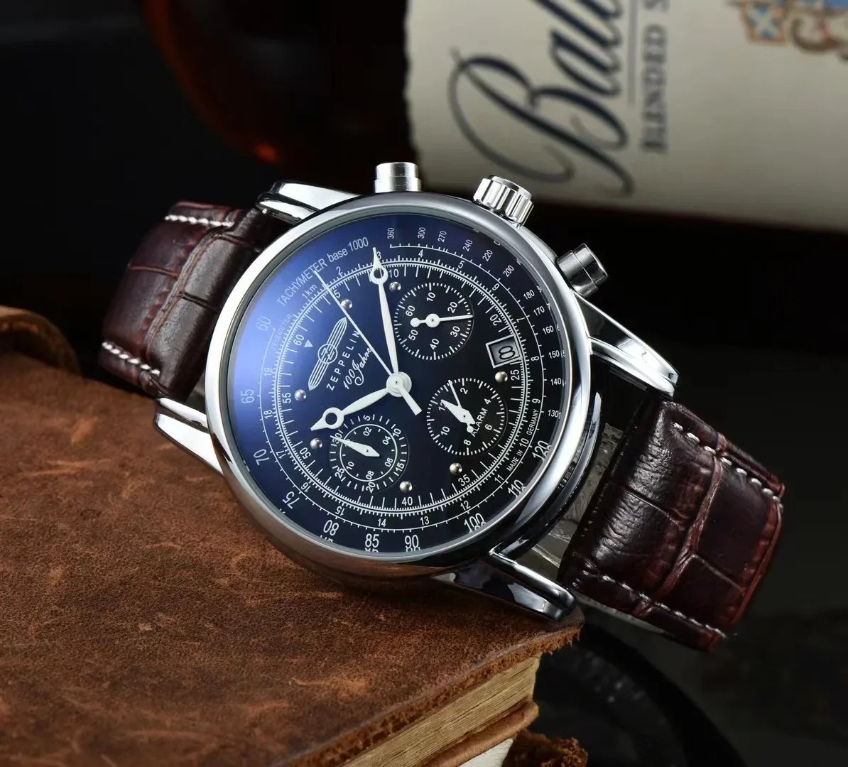Zeppelin Airship Commemorative Version Men's Retro Business Leisure Men's Watch Zeppelin Airship Commemorative Version Men's Retro Business Leisure Men's Watch