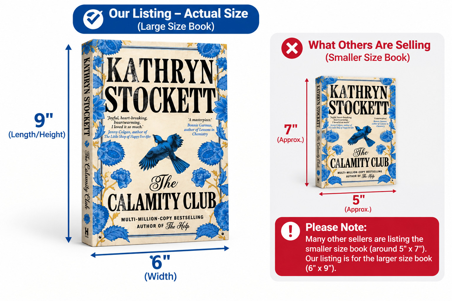 The Calamity Club by Kathryn Stockett, Paperback, 