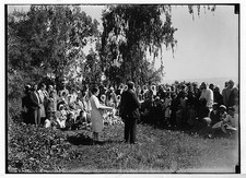 Photo:Scots Mission Hospital,Tiberias,Middle East,Reverend Abdullah,Miss picture