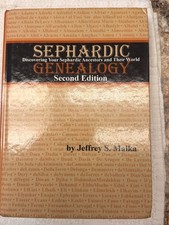 Sephardic Genealogy Malka 2009 Avotaynu Jewish Ancestry Research HC 449pg picture
