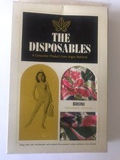 Bikini Swimsuit PAPER DEADSTOCK Box Rare Sixties 1960s FASHION HISTORY MOD picture