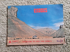 exodus travel brochure ansett overland to asia and africa picture