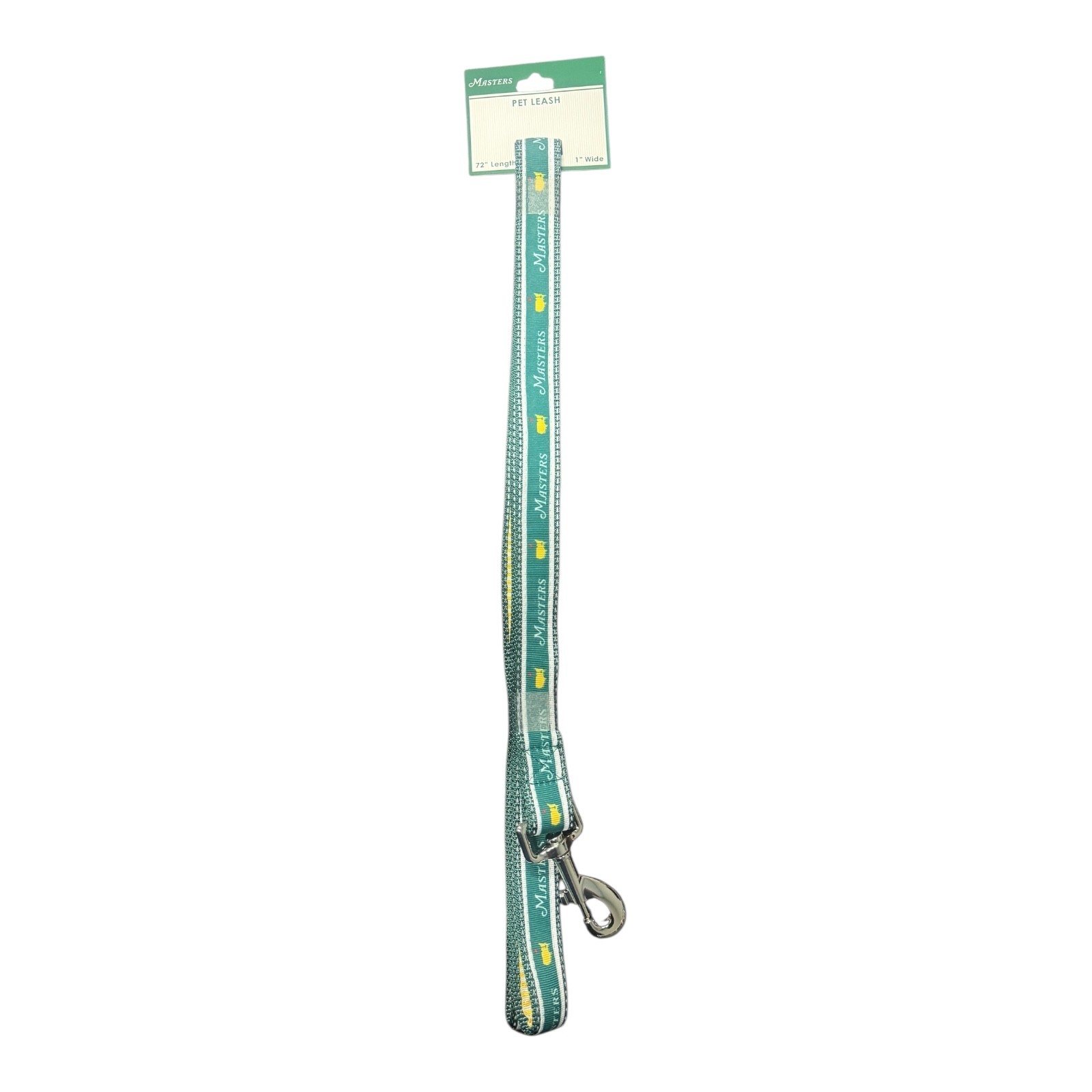 2026 Masters Tournament Green Logo Pet Leash  72” length 1” wide Amazing Product