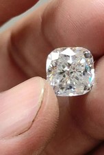 2.00 Ct Cushion Cut CVD Lab Created Diamond D/VVS2 Certified Natural Color picture