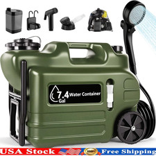 Camping Shower with 7-Gallon Water Jug, 6000mAh Rechargeable Portable Shower Kit picture