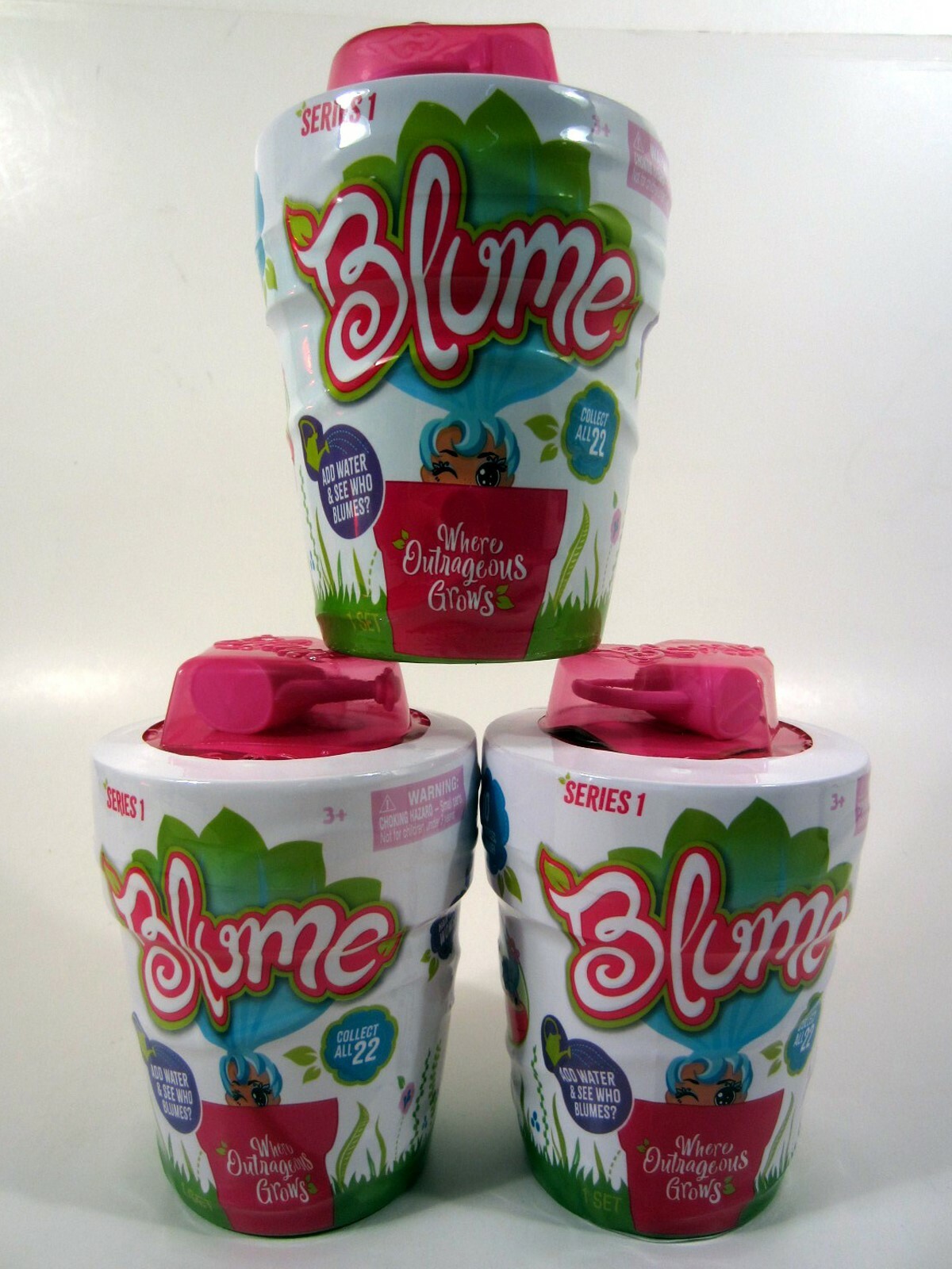 Lot of 3x BLUME Doll Series 1 Surprise Doll - Just add Water - Collect all 22 Lot of 3x BLUME Doll Series 1 Surprise Doll - Just add Water - Collect all 22