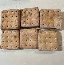 Civil War Hardtack daily ration 4x4 pattern FREE SHIP picture