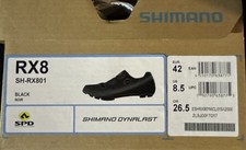 Shimano SH-RX801 NOIR BLACKEU 42  us 8.5 Bolt Boa Cycling Shoes picture
