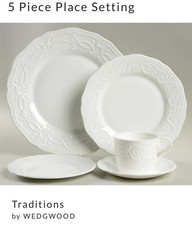 Wedgewood Traditions 5 Piece Place Setting Bone China (8 available) picture