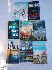 8 Book Collection Fiction Thriller Romance Mystery Bestseller Novels Suspense picture
