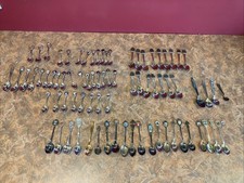 75+ Vintage Souvenir Travel Spoons Lot USA States Europe Middle East Collection picture