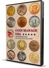 2026 Coin Collecting Software : CoinManage USA On USB. Inventory Your Collection picture