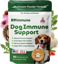 Pup Labs K9 Immune, All-Natural Mushroom Powder for Dogs for Immunity-30 Serving picture