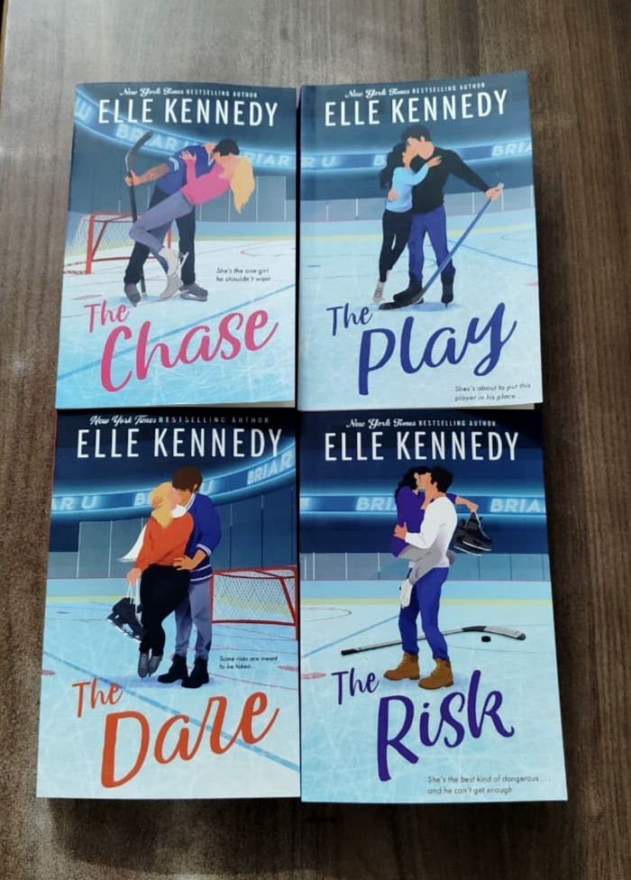 Briar U Series Books (1 - 4) Collection Set by Elle Kennedy NEW COVER