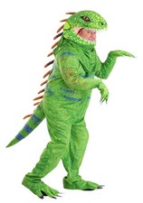 Plus Size Green Iguana Costume for Adults picture