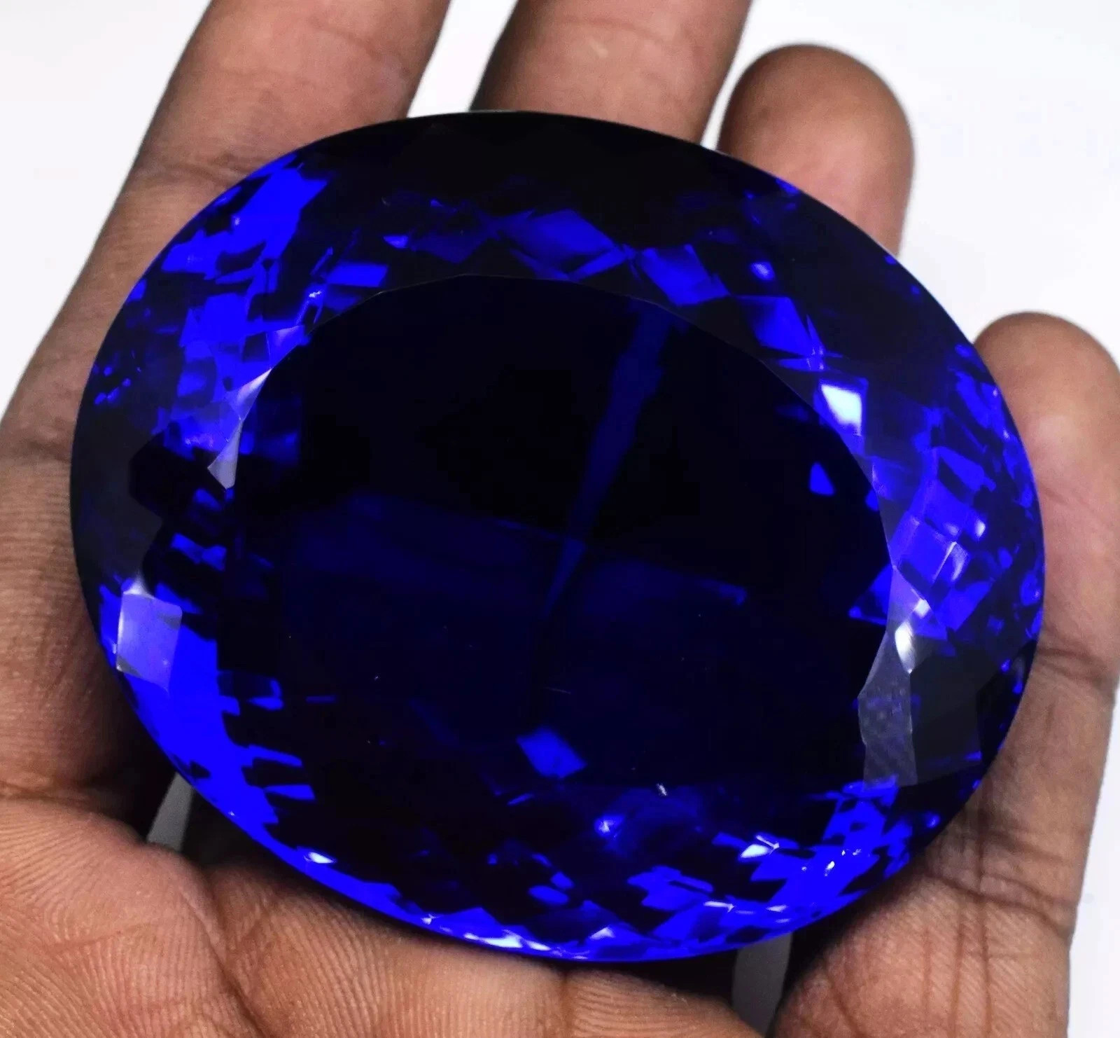 205 Carat Flawless Blue Tanzanite Oval Cut Stunning Certified Loose Gemstone 205 Carat Flawless Blue Tanzanite Oval Cut Stunning Certified Loose Gemstone