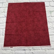 Troy Corporation Riverwoods Collection Burgundy Marbled Fabric 18 Inch Cut picture