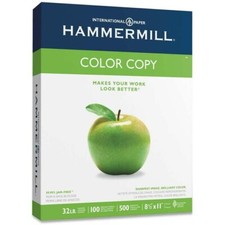 Hammermill Color Copy Digital Paper -32 lb, 8.5" x 11", 100 Bright, 5 Packs picture