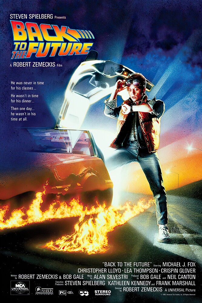 Back To The Future - Movie Poster / Print (Regular Style) (Size: 24" X 36") Back To The Future - Movie Poster / Print (Regular Style) (Size: 24" X 36")
