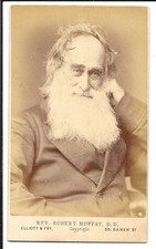 CDV: REV. ROBERT MOFFAT-SCOTTISH MISSIONARY/AFRICAN EXPLORER/BIBLE TRANSLATOR picture