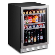 Calefort 24 Inch 34°-54°F  Beverage Cooler Refrigerator For Soda/Beer Free Ship picture