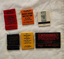 Lot of 7 Vintage Branson MO Restaurant/Hotel Matchbooks: Outback, Baldknobbers picture
