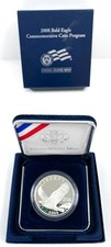 2008 P American Bald Eagle Proof Commemorative 90% Silver Dollar In OGP US Coin picture