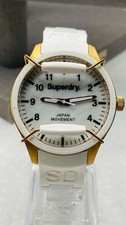 Superdry Scuba Silicone Strap Men's Watch SYG128W Works Great picture