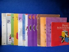 Lot of 14 Piano Lesson Theory Sheet Music Books Bastien Alfred Disney Peanuts picture