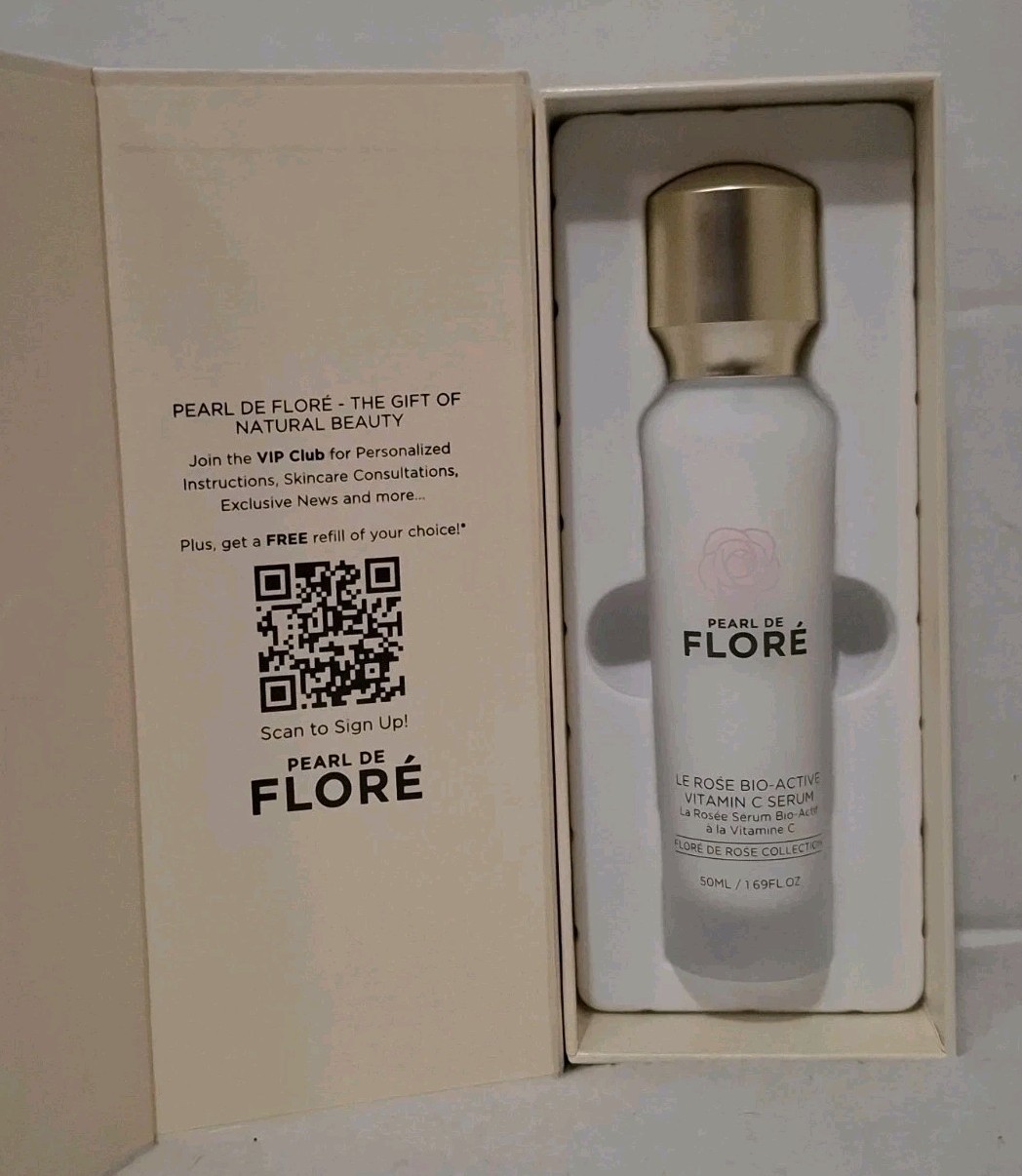 Pearl de Flore Le Rose Bio-Active Vitamin C Serum 50ml Flore de Rose Collection