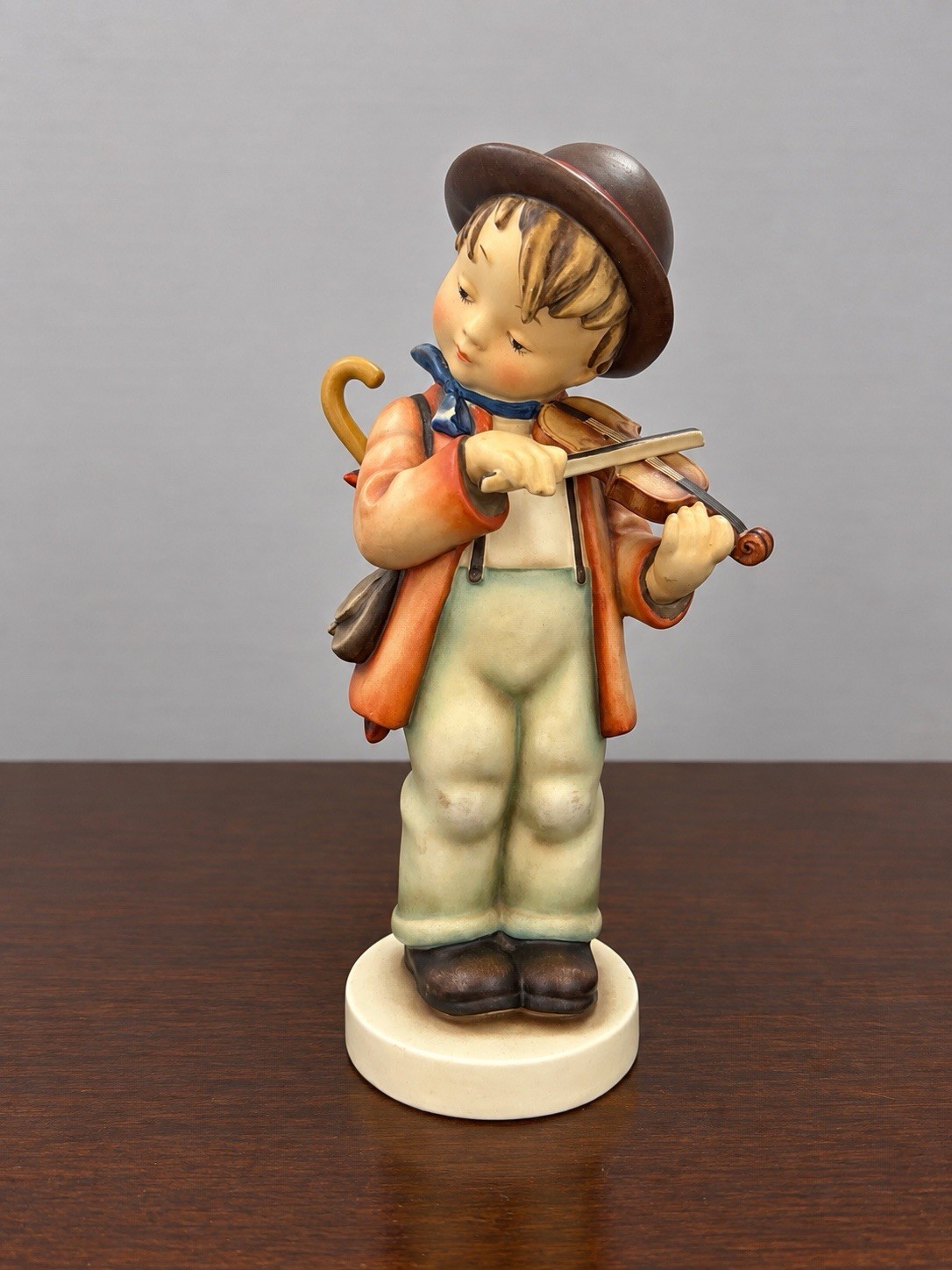Rare 13" Goebel Hummel Little Fiddler HUM 2/III Large Masterpiece Figurine 13" Rare 13" Goebel Hummel Little Fiddler HUM 2/III Large Masterpiece Figurine 13"