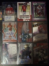 45 Card Lot NFL Rookies Parallels  Memorabilia AutoS Numbered picture