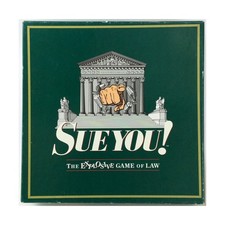 Sue You Board Game Sue You! Box VG/NM picture